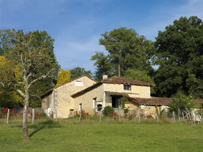 Farmhouse from valley Farmhouse from valley