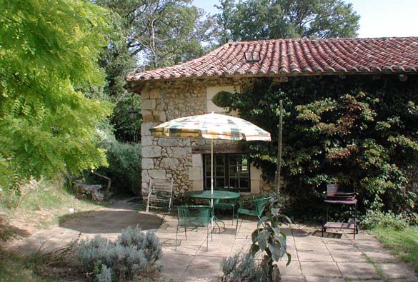 bergerie terrace view