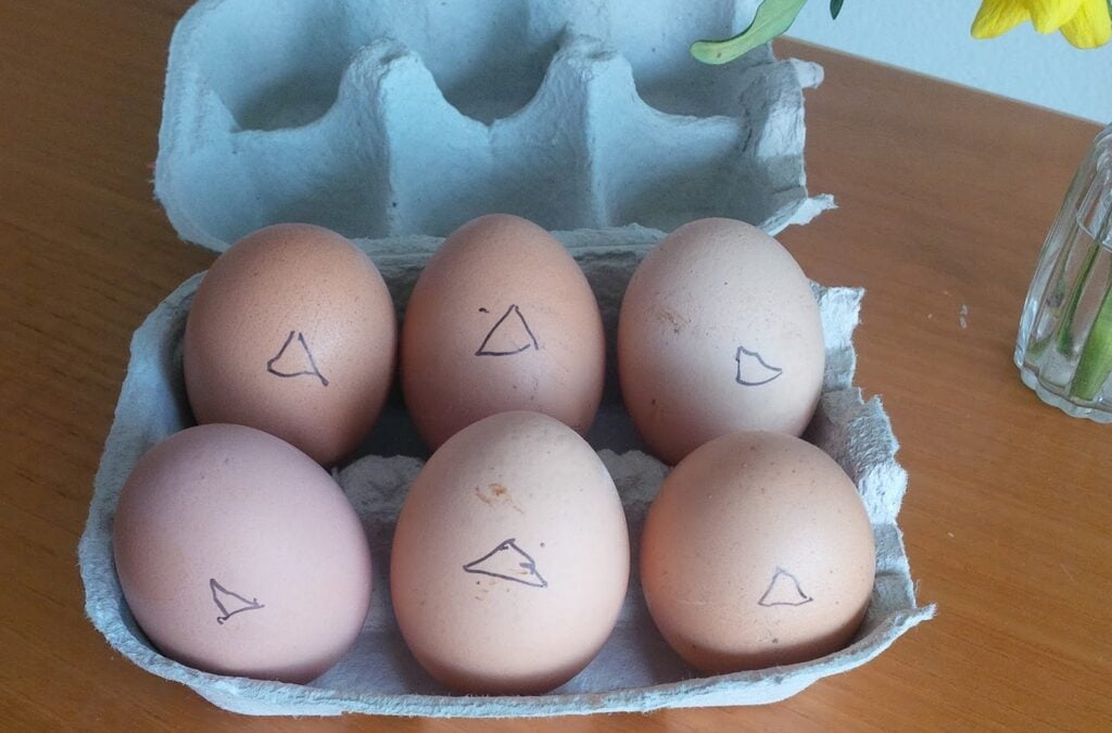 The point of an Easter Egg