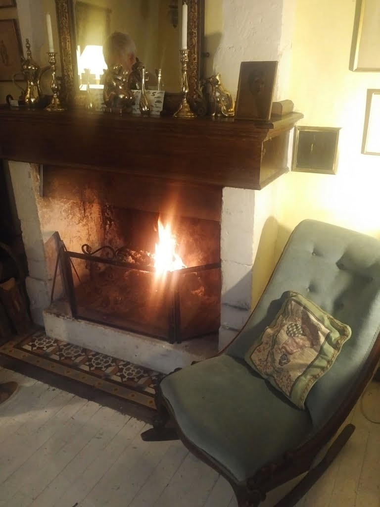 Fire in fireplace01a