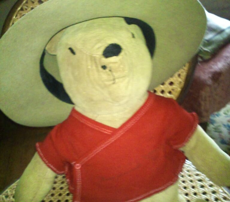 Country Mouse travels with her Hat